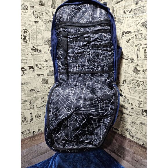 State Bags Limited Release Large Navy Blue Cuba Backpack - Picture 6 of 9